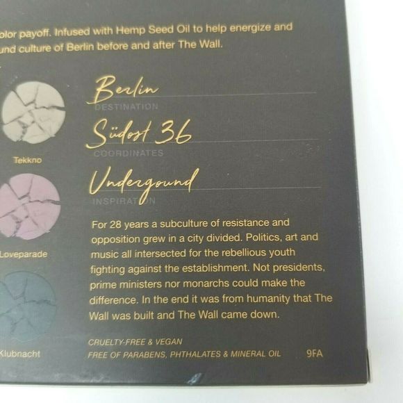 Nomad Cosmetics Berlin Underground Shadow Palette - Picture 6 of 7